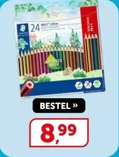 Boekenvoordeel Staedtler kleurpotloden aanbieding