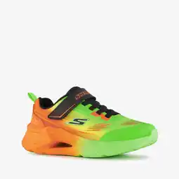 Scapino Skechers Tidal-Tech jongens sneakers oranje groen aanbieding