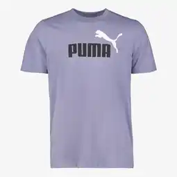 Scapino Puma Ess 2 Color No. 1 Logo heren T-shirt grijs aanbieding