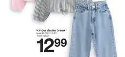 Zeeman Kinder denim broek aanbieding
