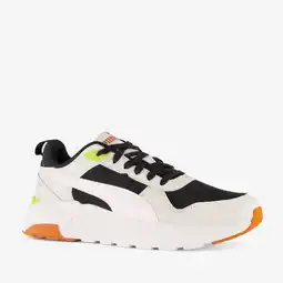 Scapino Puma Trinity 2 LT heren sneakers wit zwart aanbieding