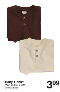 Zeeman Baby T-shirt aanbieding