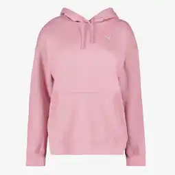 Scapino Puma ESS Relaxed Fit dames hoodie roze aanbieding