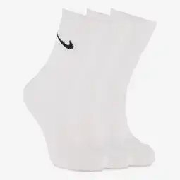 Scapino 3 paar Nike Cushioned Crew sokken wit aanbieding