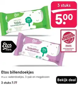 Etos Etos billendoekjes aanbieding