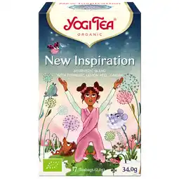 Holland & Barrett Yogi Tea New Inspiration Tea - 17 theezakjes aanbieding