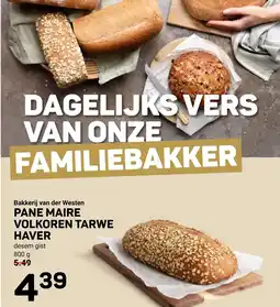 Ekoplaza Pane maire volkoren tarwe haver aanbieding
