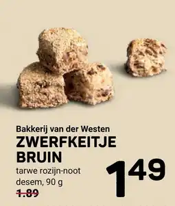 Ekoplaza Zwerfkeitje bruin aanbieding