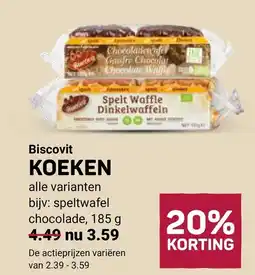 Ekoplaza Biscovit koeken aanbieding