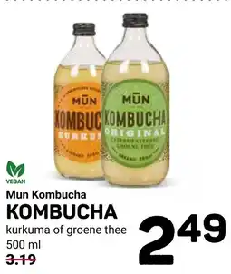 Ekoplaza Mun kombucha kombucha aanbieding