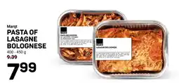 Ekoplaza Marqt pasta of lasagne bolognese aanbieding