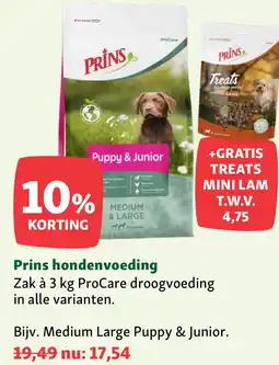 Maxi Zoo Prins hondenvoeding aanbieding