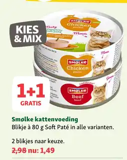 Maxi Zoo Smølke kattenvoeding aanbieding