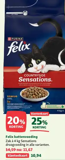 Maxi Zoo Felix kattenvoeding aanbieding