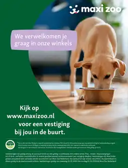 Maxi Zoo maxi zoo aanbieding