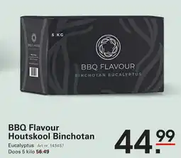 Sligro Bbq flavour houtskool binchotan aanbieding