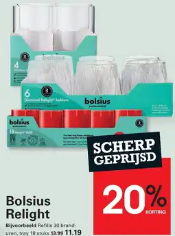 Sligro Bolsius Relight aanbieding