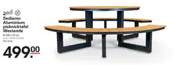 Sligro Sediamo Aluminium picknicktafel Westende aanbieding
