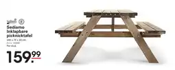 Sligro Sediamo Inklapbare picknicktafel aanbieding