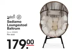 Sligro Sediamo Loungestoel Baltrum aanbieding