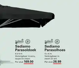 Sligro Sediamo Parasolhoes aanbieding