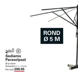 Sligro Sediamo Parasolpaal aanbieding