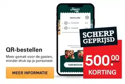 Sligro QR-bestellen aanbieding