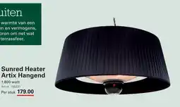 Sligro Sunred Heater Artix Hangend aanbieding