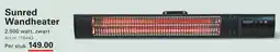 Sligro Sunred Wandheater aanbieding