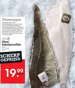 Sligro Skrei kabeljauwfilet aanbieding