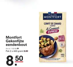 Sligro Montfort Gekonfijte eendenbout aanbieding