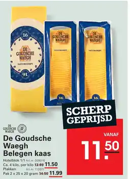 Sligro De Goudsche Waegh Belegen kaas aanbieding