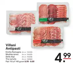Sligro Villani Antipasti aanbieding