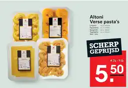 Sligro Altoni Verse pasta's aanbieding