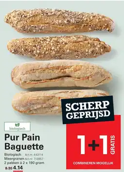 Sligro Pur Pain Baguette aanbieding