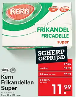 Sligro Kern frikandellen super aanbieding