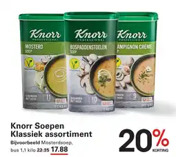 Sligro Knorr Soepen aanbieding