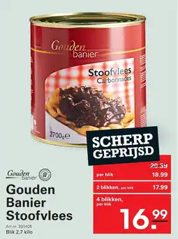 Sligro Gouden Banier Stoofvlees aanbieding