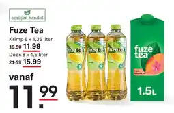 Sligro Fuze Tea aanbieding
