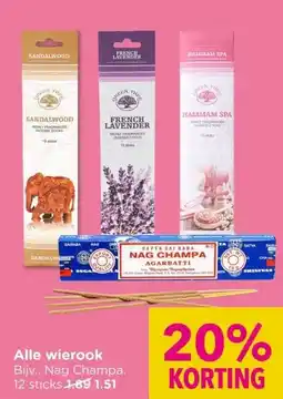 Xenos Alle wierook aanbieding