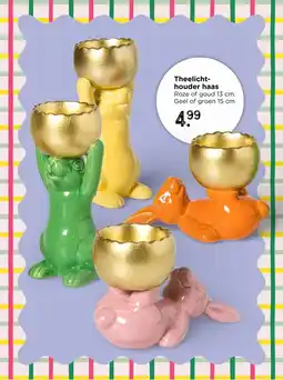 Xenos Theelicht- houder haas aanbieding