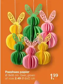 Xenos Paashaas papier aanbieding