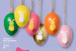 Xenos Hanger ei haas pompom aanbieding