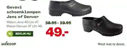 Welkoop Gevavi schoenklompen Jens of Denver aanbieding