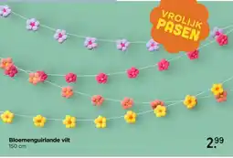 Xenos Bloemenguirlande vilt aanbieding
