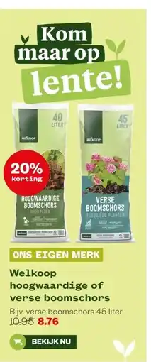 Welkoop Welkoop hoogwaardige of verse boomschors aanbieding