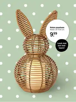 Xenos Rotan paashaas aanbieding