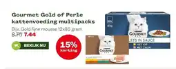 Welkoop Gourmet Gold of Perle kattenvoeding multipacks aanbieding