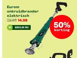 Welkoop Eurom onkruidbrander elektrisch aanbieding
