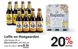 Sligro Leffe en Hoegaarden aanbieding